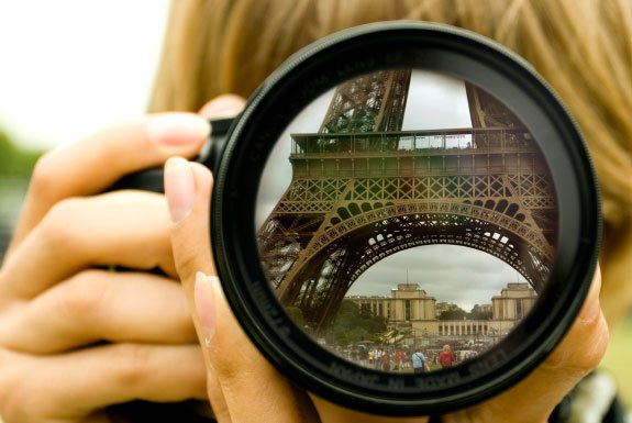 reflejo de la Torre Eiffel