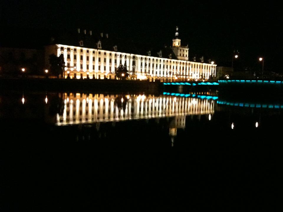 Wroclaw de noche