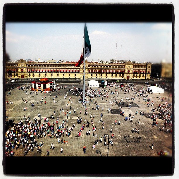 Plaza Zócalo en México DF
