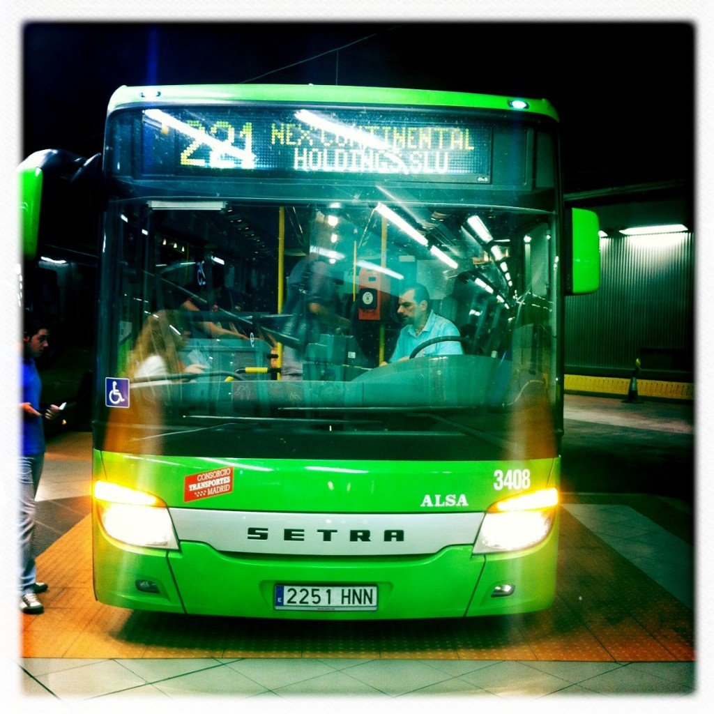 Autobús 221 Madrid Guadalajara