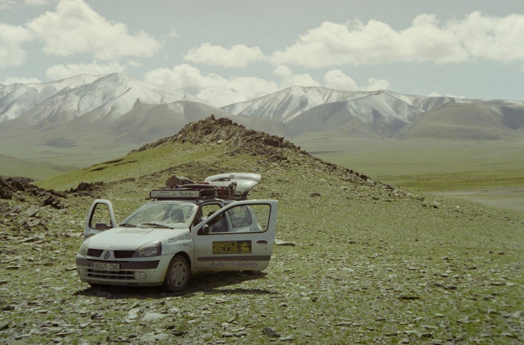 coche participante en el Mongol Rally