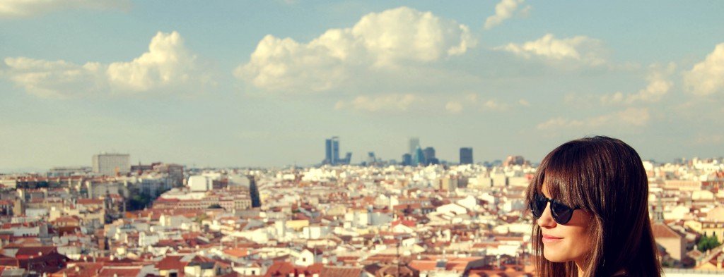 panorámica desde una de las mejores terrazas con vistas panorámicas de Madrid
