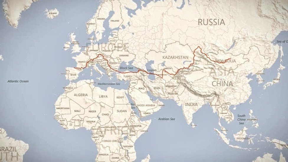 Mongol Rally mapa ruta Europa a Mongolia