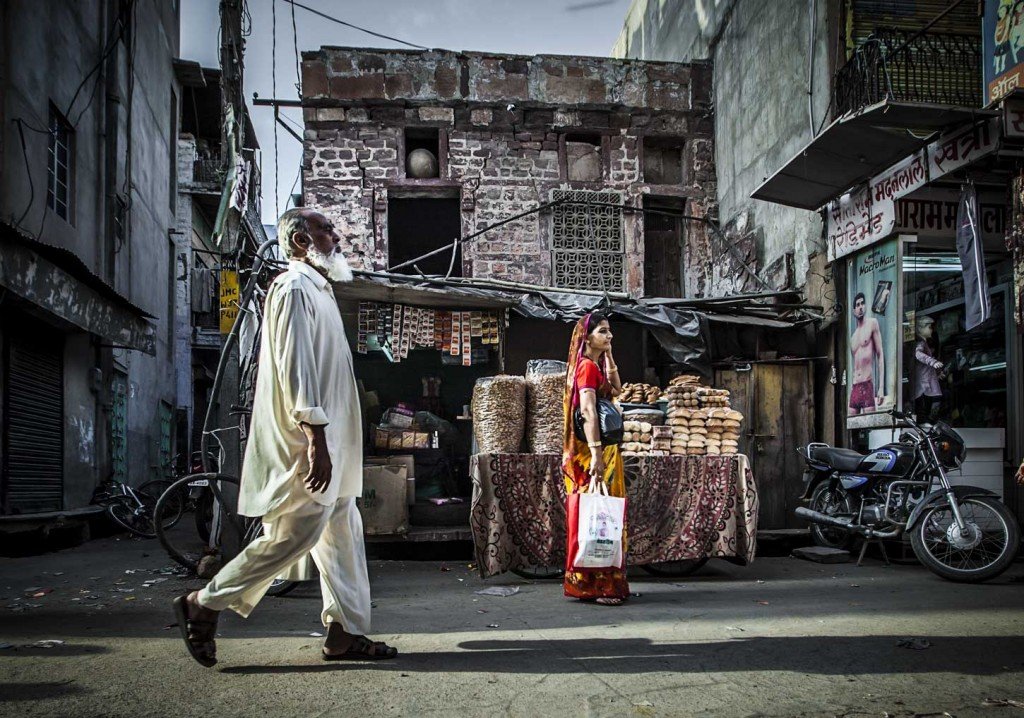 calle de Jodpur, India