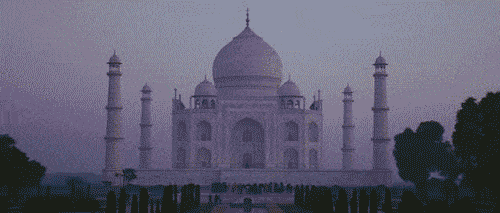 Gif del Taj Mahal India