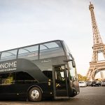 Bustronome de día frente a la Torre Eiffel