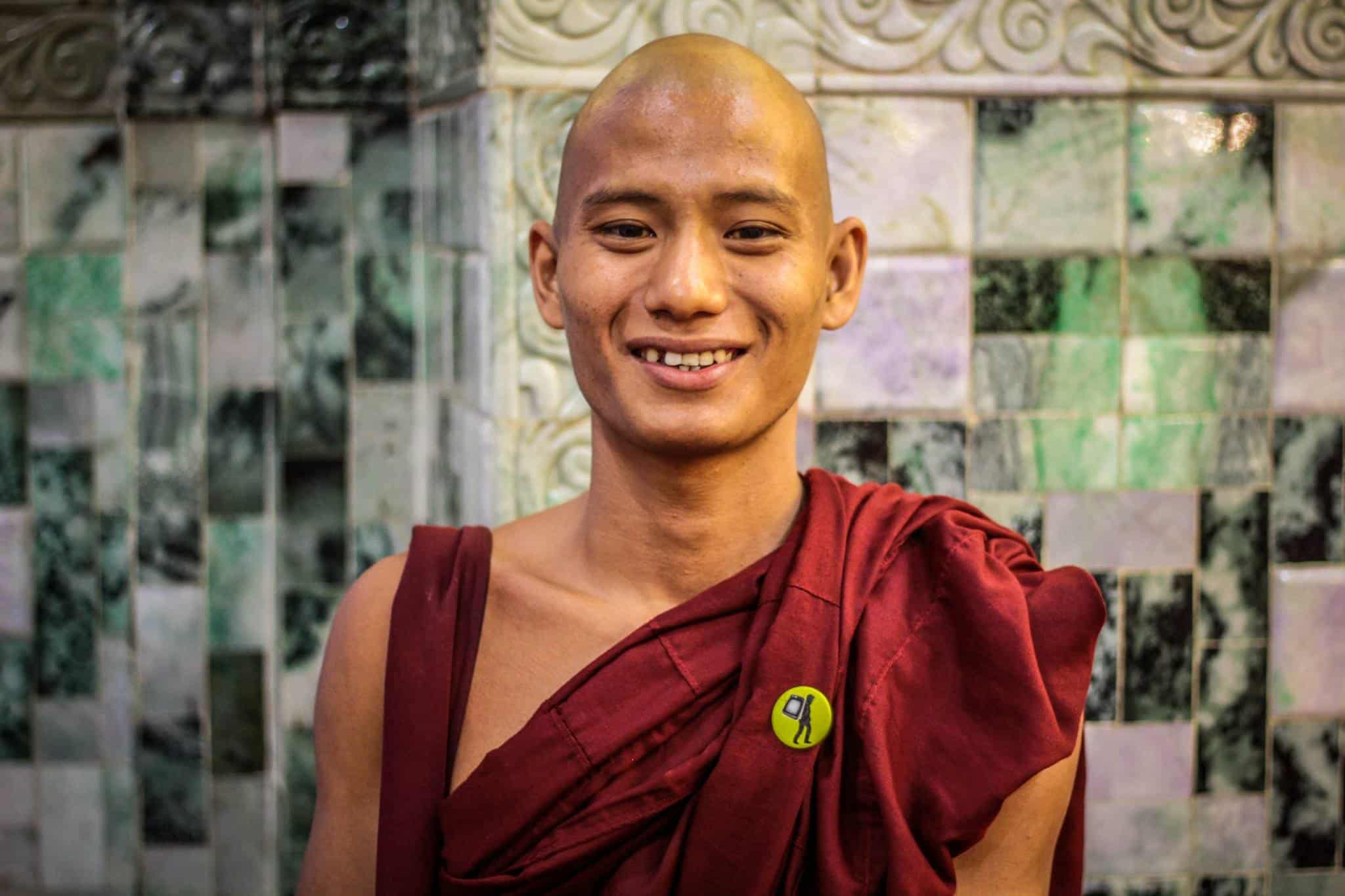 Monje budista birmano Indobasha