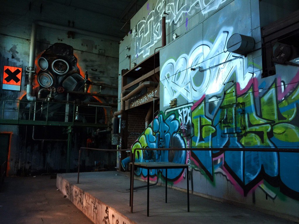 planta de energía, lugares abandonados en Berlín