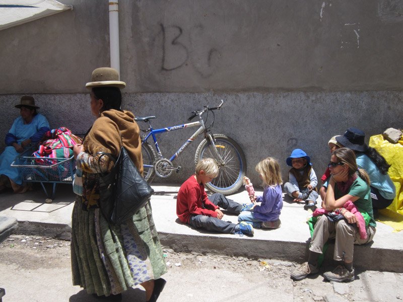 Voltalmon, vuelta al mundo en familia por Bolivia