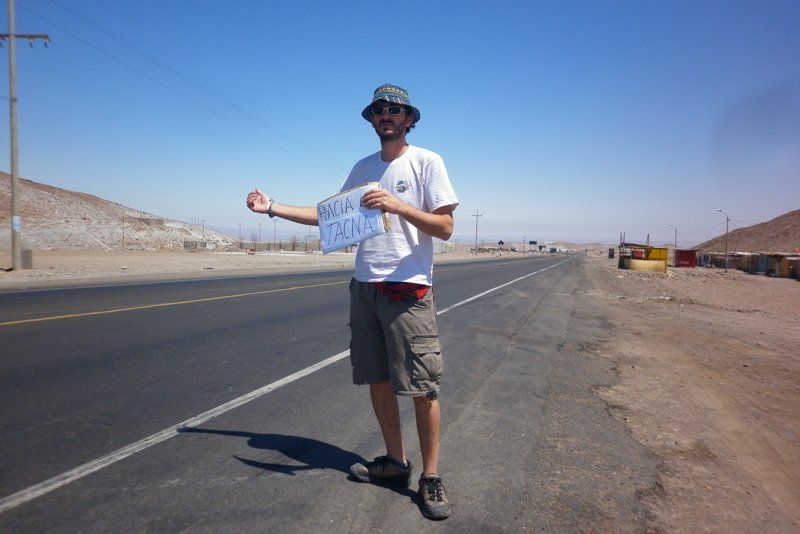 Magia en el Camino viajando a dedo en Peru