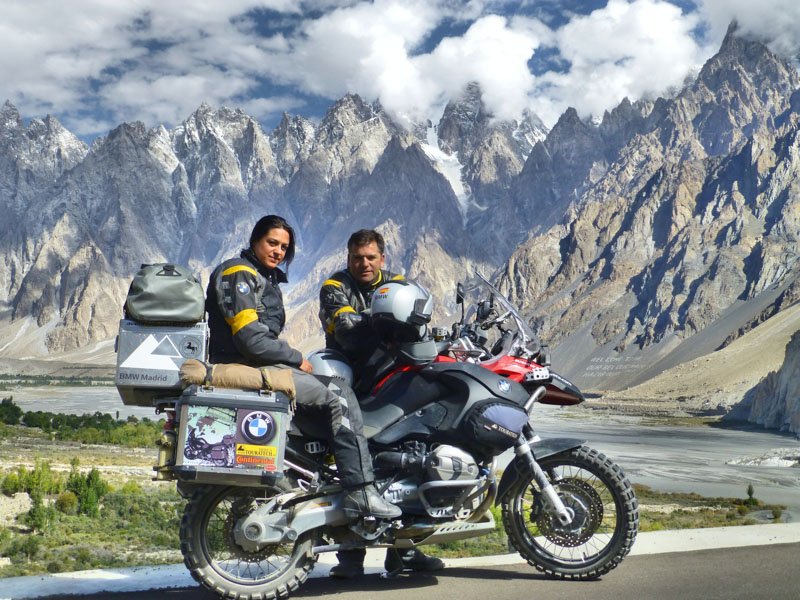 Viajar en moto, vuelta al mundo en moto en Pakistán