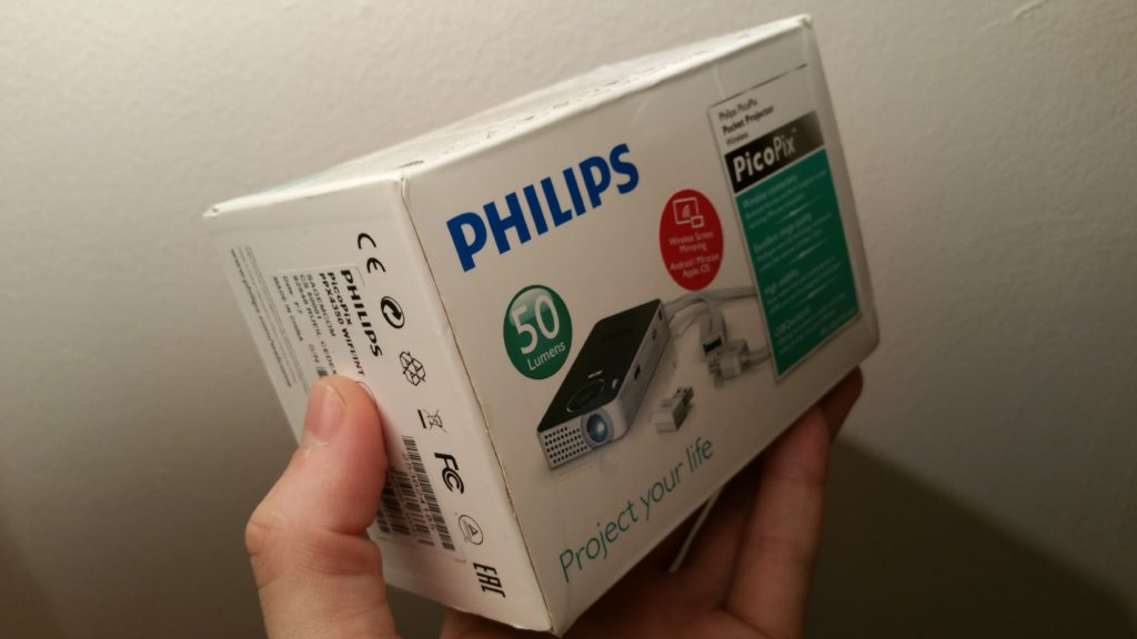 PicoPix Philips PPX 4350 proyector de bolsillo para viajar