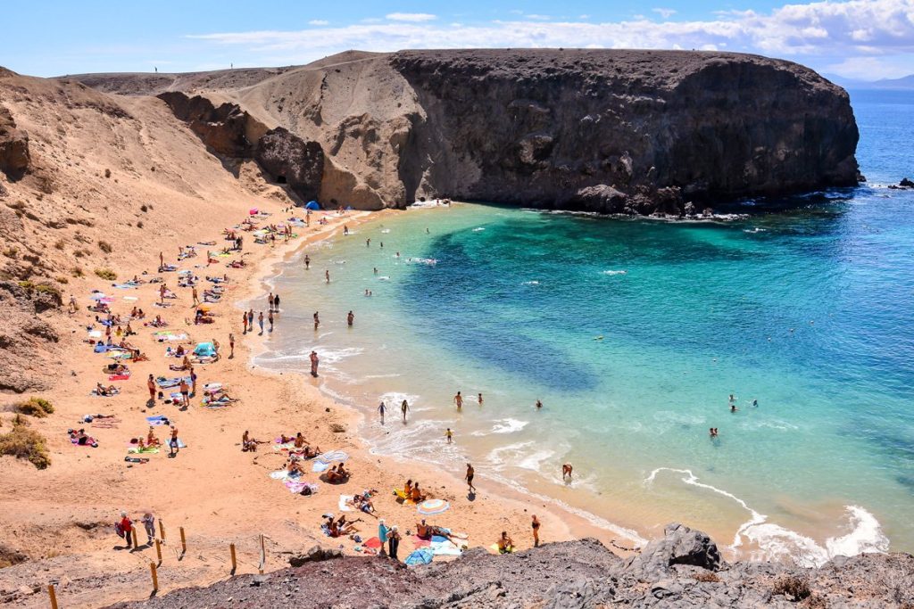 Playa Papagayo de Lanzarote