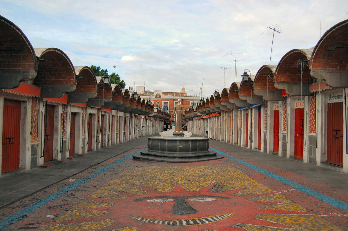 Mercado de Artesanías El Parián de Puebla