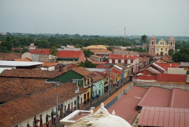 Ciudad de León en Nicaragua