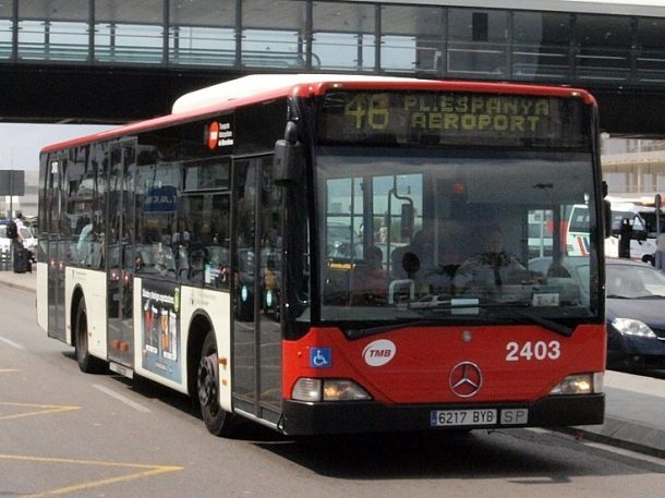Autobús línea 46 Barcelona Espanya aeropuerto
