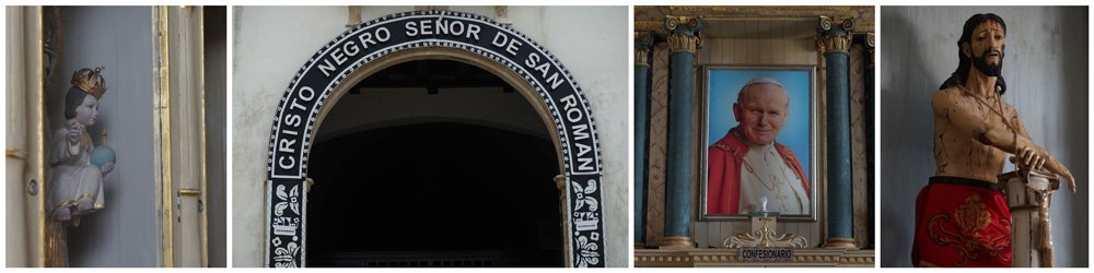 Que ver en Campeche: iglesia del Cristo Negro de San Román