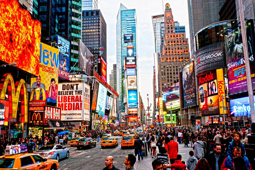 que hacer en Nueva York como pasear por Times Square