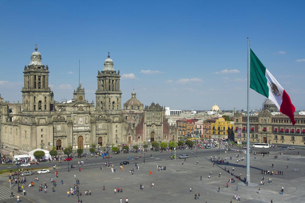 Catedral metropolitana y Zócalo de Ciudad de México
