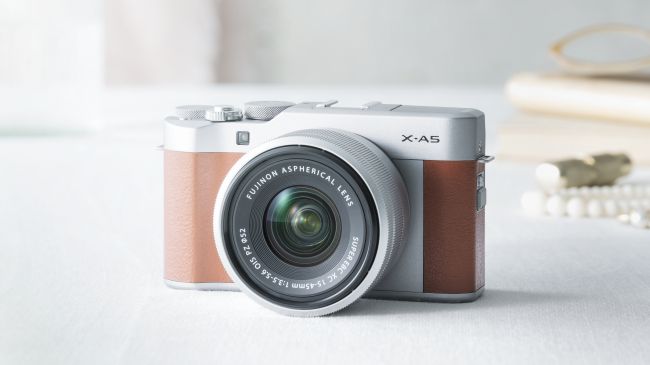 mejores cámaras para viajar, la Fujifilm X-A5