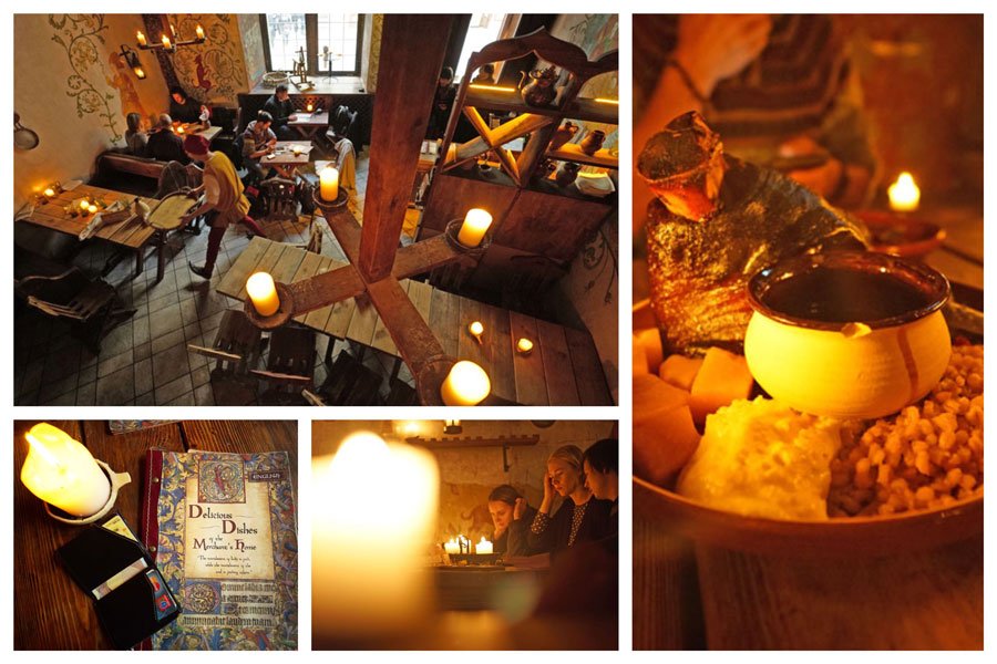 Restaurante de Tallin: Olde Hansa, uno de los lugares donde comer y beber en Tallin