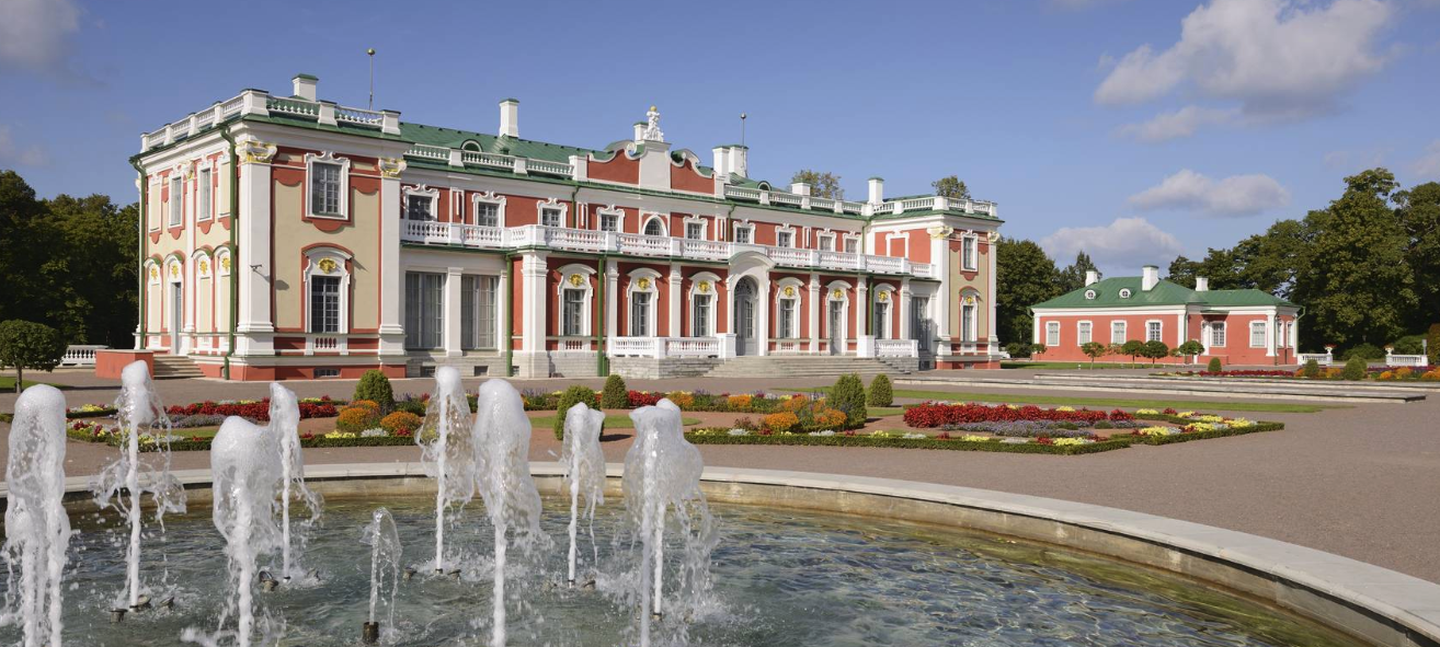 Palacio Kadriorg de Tallin, uno de los lugares que visitar en Tallin