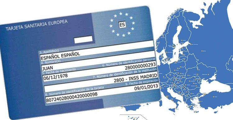 Tarjeta Sanitaria para viajar por la Union Europea