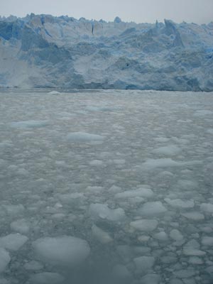 Glaciar Upsala de la patagonia argentina