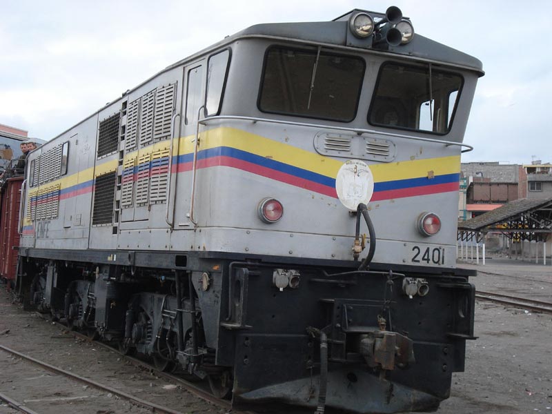 Locomotora de La Barranca de Ecuador