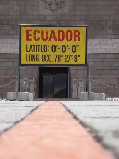 Mitad del Mundo en Ecuador