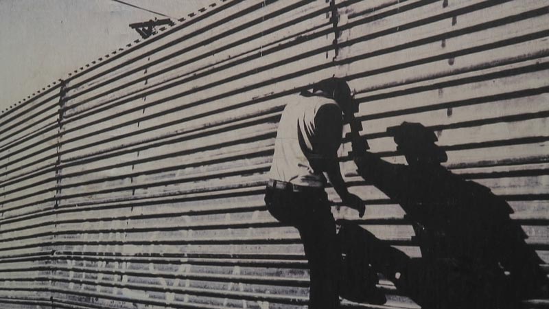 Tijuana, valla fronteriza y migrante