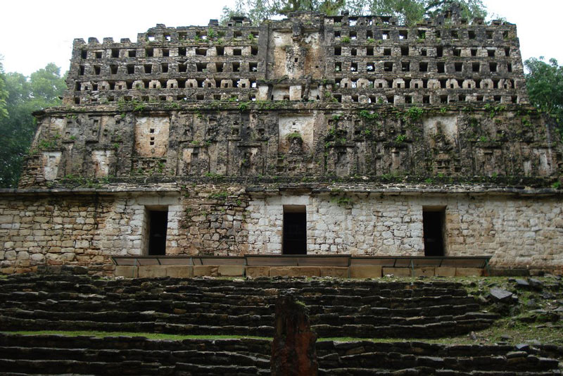 Templo en Yaxchilán