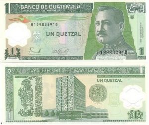 billete de quetzal