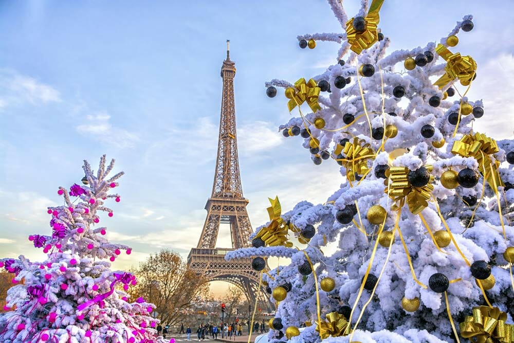 Fin de año en París por Navidad