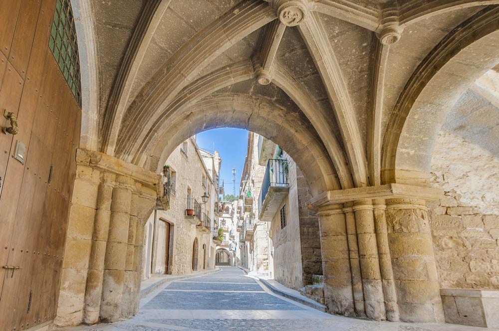 Free tour por Teruel: calle medieval de Calaceite