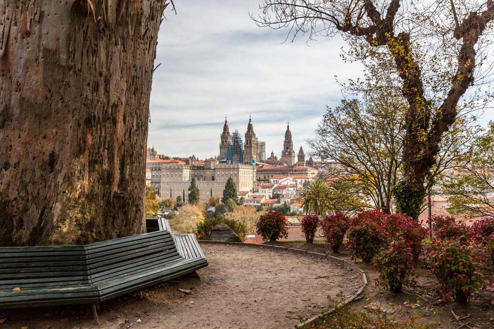 Mirador de la Alameda, Free Tour Santiago de Compostela