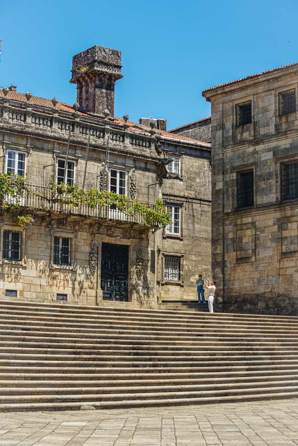 Plaza de la Quintana de Santiago de Compostela