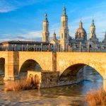 Catedral del Pilar vista desde el Río Ebro