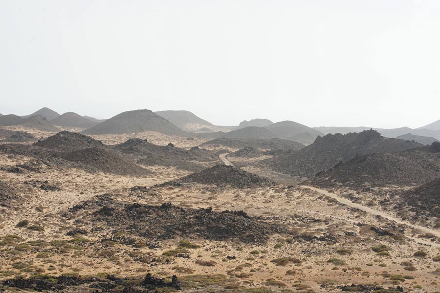 Que ver en Fuerteventura: Paisaje volcánico de la Isla de Lobos