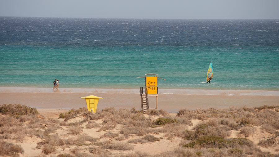 Que ver en Fuerteventura: Playa de Sotavento