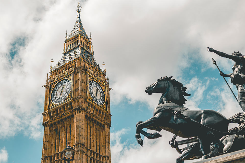 Big Ben, una de las atracciones que ver en los mejores free tour en Londres en español