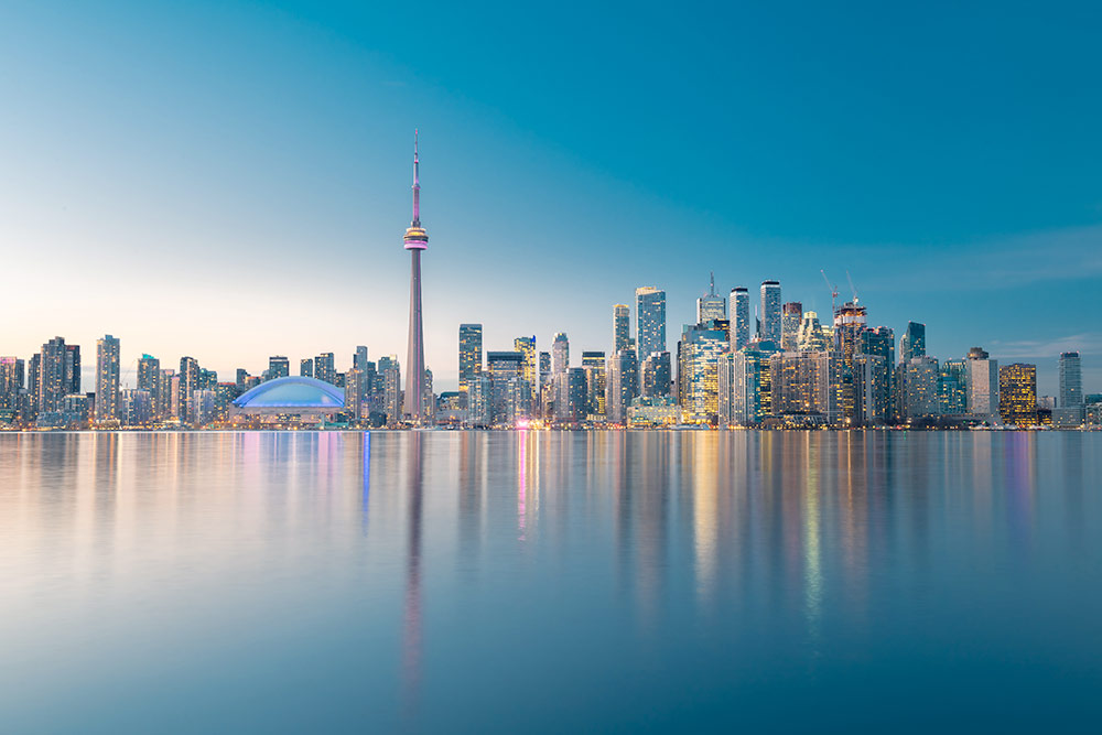 Visa para Canadá: Skyline de Toronto