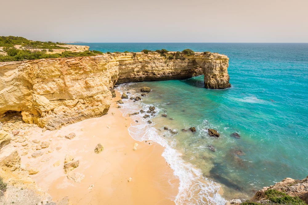 Mejores playas del Algarve: Praia de Albandeira