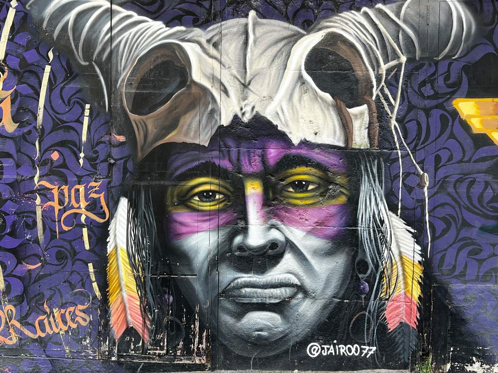 Grafitti en el Barrio El Carmen