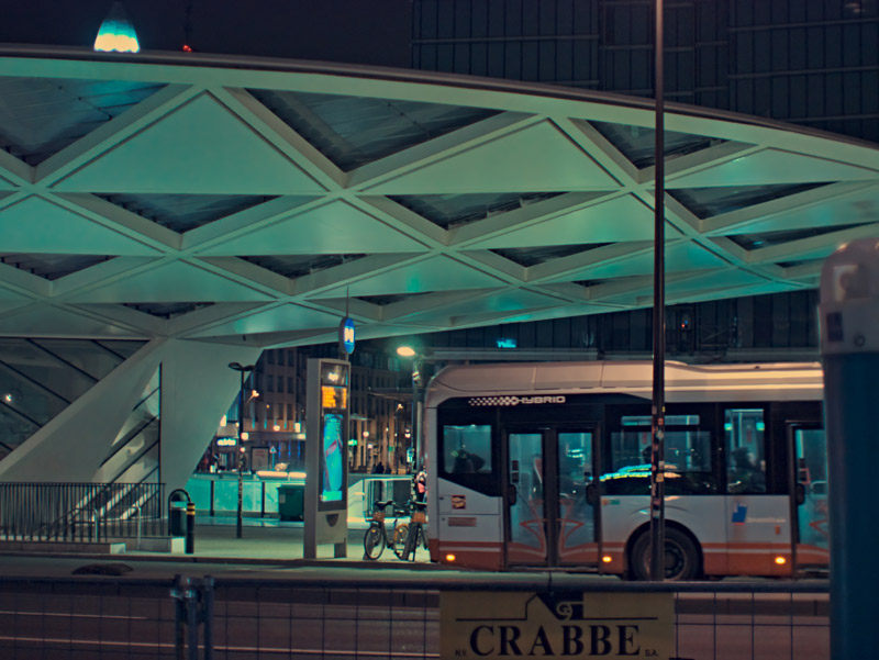 Estación de autobús de Bruselas