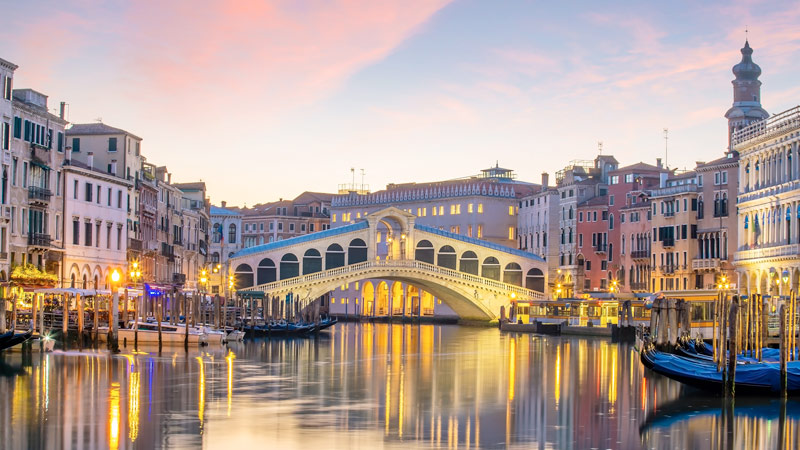 Consignas en Venecia: Puente Rialto