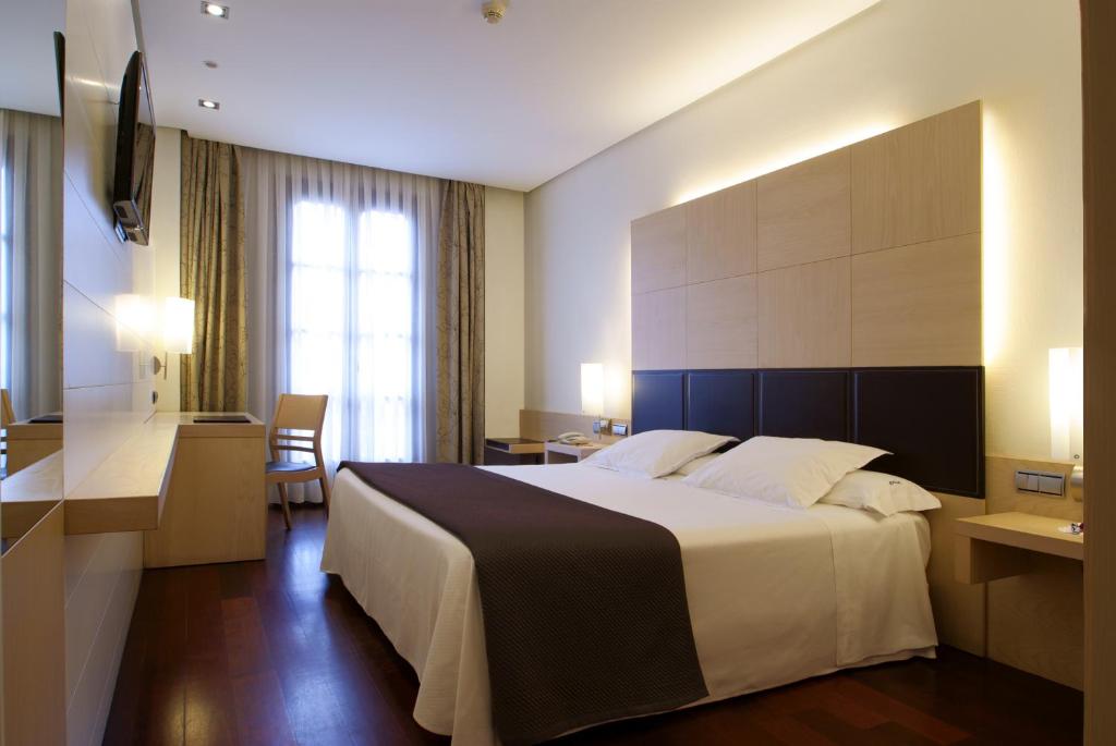 Habitación doble en el Hotel Mozart de Valladolid