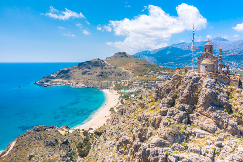 Mejores playas de Creta: Playas de Damnoni
