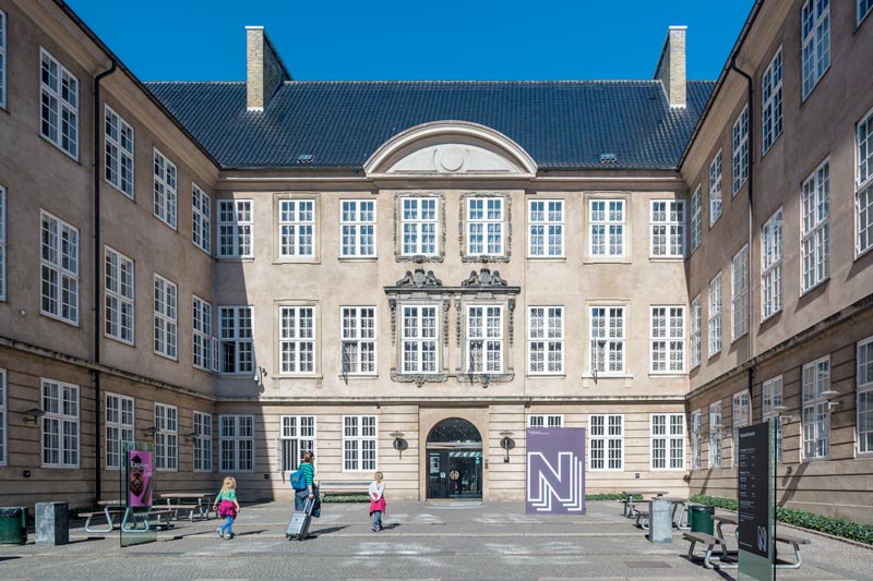 Exterior del Museo Nacional de Dinamarca