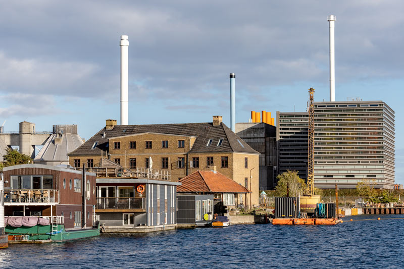 Que ver en Copenhague: Casas en la isla Refshaleøen